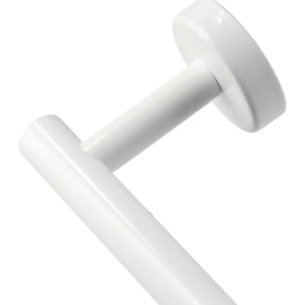White Stainless Steel Toilet Paper Holder Wall Mounted Tissue Holder Open Style Toilet Paper Rack Heavy Duty Paper Roll Holder