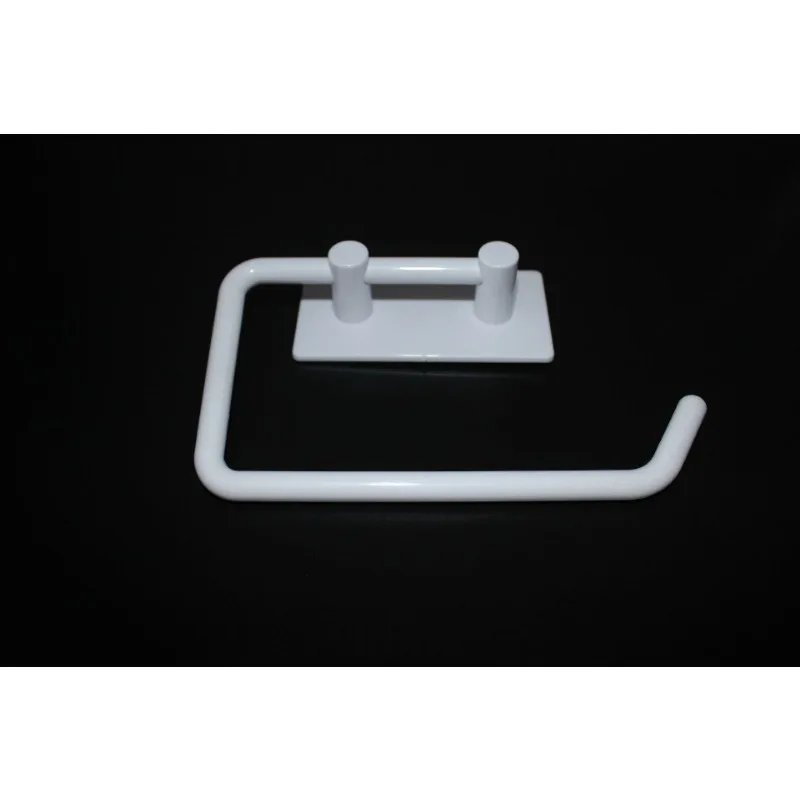 Plastic Tissue Holder Hook Bathroom Toilet Free Punching Roll Paper Holder Toilet Wall Mounted Tissue Holder for Home