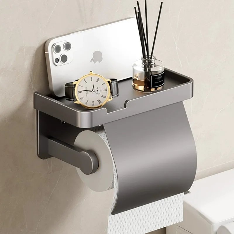 1pc Toilet tissue box wall mounted toilet tissue holder bathroom waterproof toilet paper box toilet roll holder