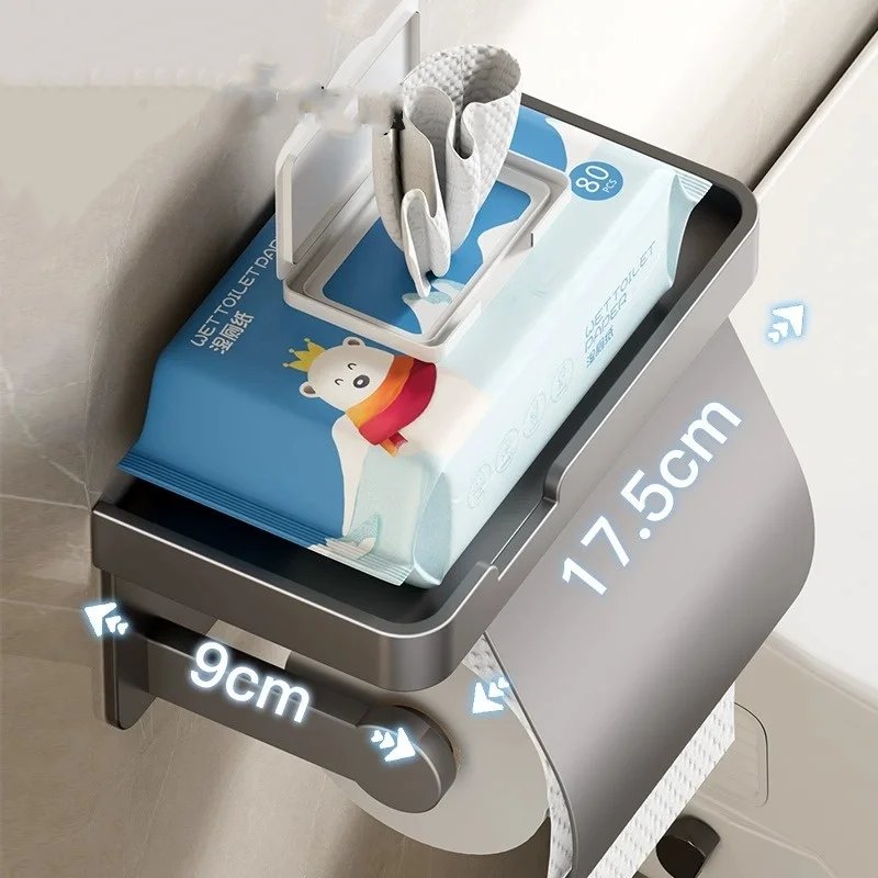 1pc Toilet tissue box wall mounted toilet tissue holder bathroom waterproof toilet paper box toilet roll holder