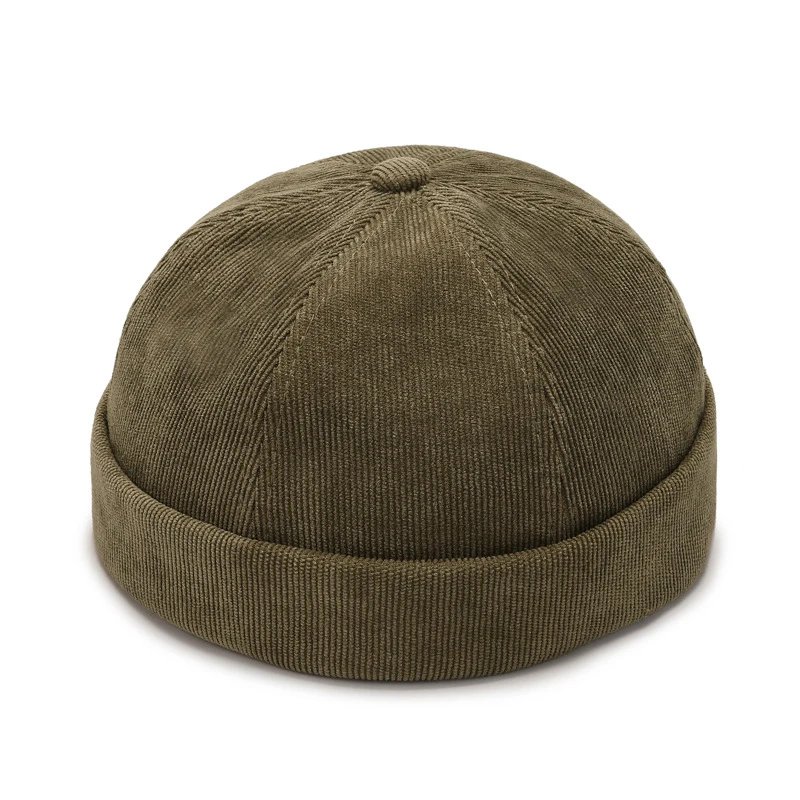 Vintage Men's Summer Cotton Brimless Skullies Cap Street Portable Docker Hats Multipurpose Beanie Hat Hip Hop Hats Japanese INS Vintage Men's Summer Cotton Brimless Skullies Cap Street Portable Docker Hats Multipurpose Beanie Hat Hip Hop Hats Japanese INS