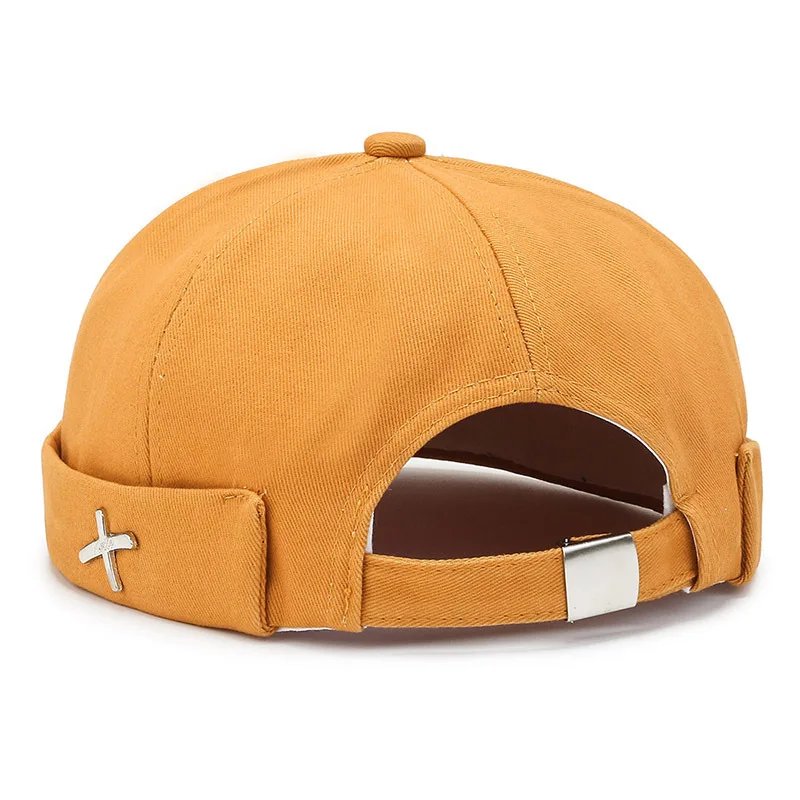 Vintage Men's Summer Cotton Brimless Skullies Cap Street Portable Docker Hats Multipurpose Beanie Hat Hip Hop Hats Japanese INS Vintage Men's Summer Cotton Brimless Skullies Cap Street Portable Docker Hats Multipurpose Beanie Hat Hip Hop Hats Japanese INS