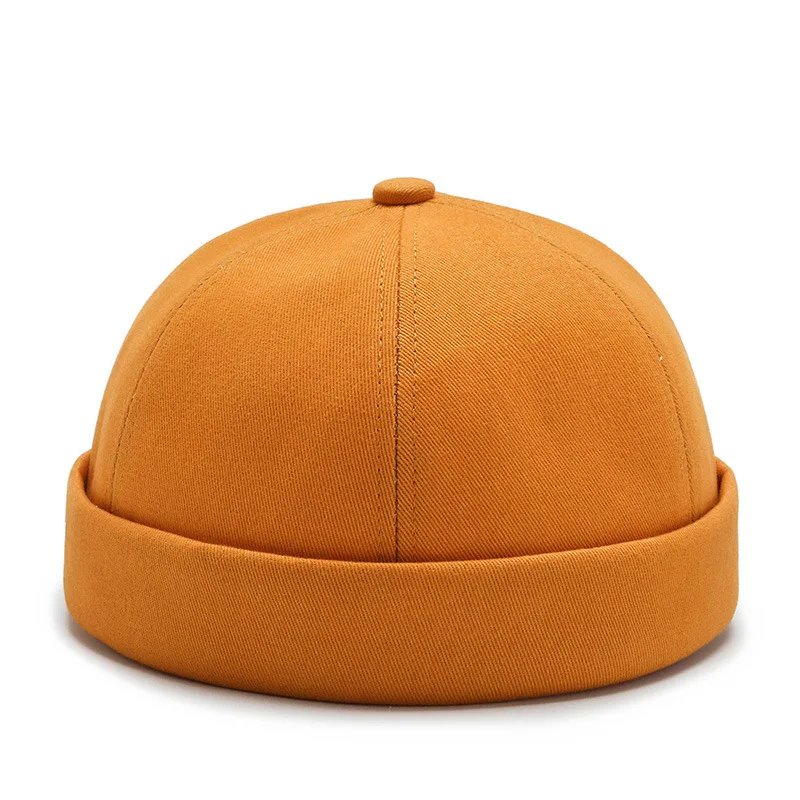 Vintage Men's Summer Cotton Brimless Skullies Cap Street Portable Docker Hats Multipurpose Beanie Hat Hip Hop Hats Japanese INS Vintage Men's Summer Cotton Brimless Skullies Cap Street Portable Docker Hats Multipurpose Beanie Hat Hip Hop Hats Japanese INS