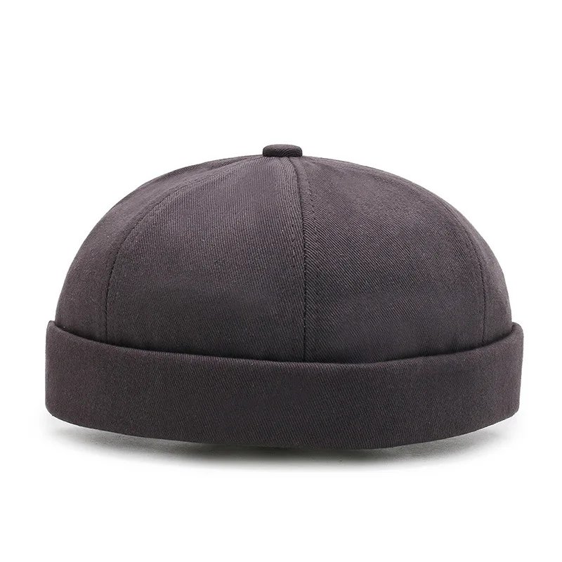 Vintage Men's Summer Cotton Brimless Skullies Cap Street Portable Docker Hats Multipurpose Beanie Hat Hip Hop Hats Japanese INS Vintage Men's Summer Cotton Brimless Skullies Cap Street Portable Docker Hats Multipurpose Beanie Hat Hip Hop Hats Japanese INS
