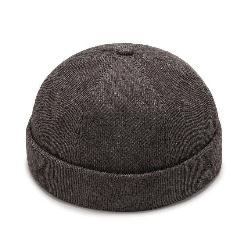 Vintage Men's Summer Cotton Brimless Skullies Cap Street Portable Docker Hats Multipurpose Beanie Hat Hip Hop Hats Japanese INS Vintage Men's Summer Cotton Brimless Skullies Cap Street Portable Docker Hats Multipurpose Beanie Hat Hip Hop Hats Japanese INS
