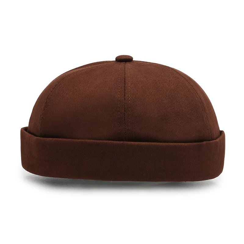 Vintage Men's Summer Cotton Brimless Skullies Cap Street Portable Docker Hats Multipurpose Beanie Hat Hip Hop Hats Japanese INS Vintage Men's Summer Cotton Brimless Skullies Cap Street Portable Docker Hats Multipurpose Beanie Hat Hip Hop Hats Japanese INS