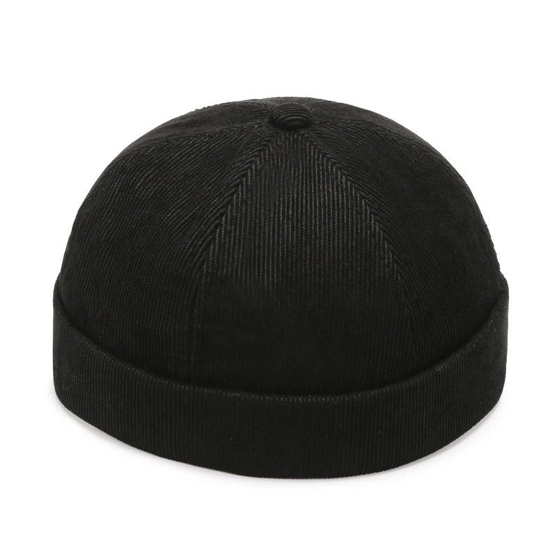 Vintage Men's Summer Cotton Brimless Skullies Cap Street Portable Docker Hats Multipurpose Beanie Hat Hip Hop Hats Japanese INS Vintage Men's Summer Cotton Brimless Skullies Cap Street Portable Docker Hats Multipurpose Beanie Hat Hip Hop Hats Japanese INS