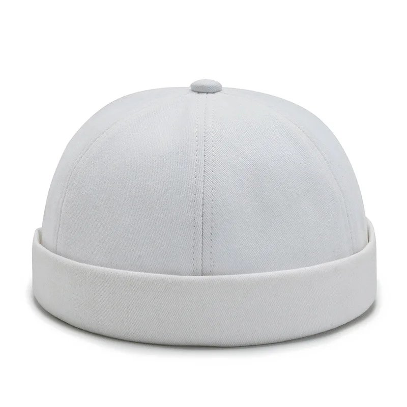 Vintage Men's Summer Cotton Brimless Skullies Cap Street Portable Docker Hats Multipurpose Beanie Hat Hip Hop Hats Japanese INS Vintage Men's Summer Cotton Brimless Skullies Cap Street Portable Docker Hats Multipurpose Beanie Hat Hip Hop Hats Japanese INS