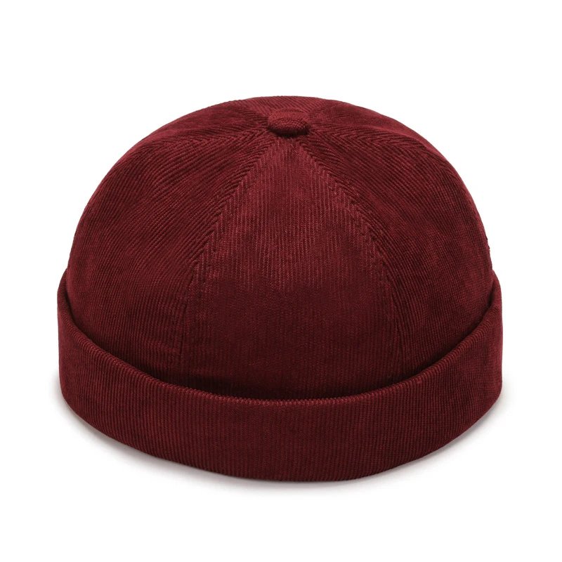 Vintage Men's Summer Cotton Brimless Skullies Cap Street Portable Docker Hats Multipurpose Beanie Hat Hip Hop Hats Japanese INS Vintage Men's Summer Cotton Brimless Skullies Cap Street Portable Docker Hats Multipurpose Beanie Hat Hip Hop Hats Japanese INS