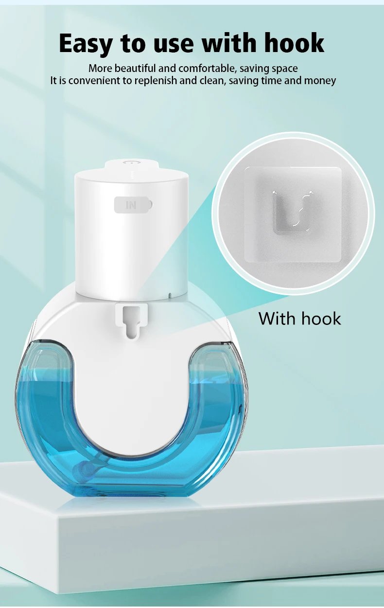 Smart Foam Soap Dispenser USB Charging Touchless Hand Washer Automatic Induction Sensor 8000mAh Foam Hand Washer For Home