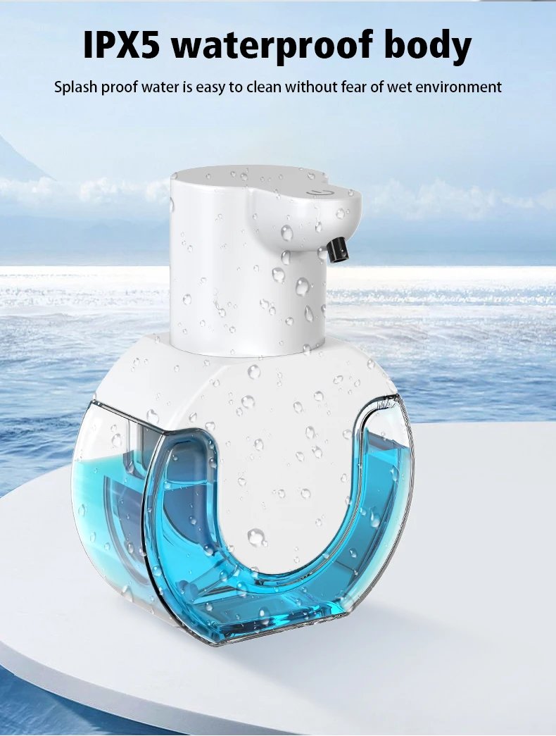 Smart Foam Soap Dispenser USB Charging Touchless Hand Washer Automatic Induction Sensor 8000mAh Foam Hand Washer For Home
