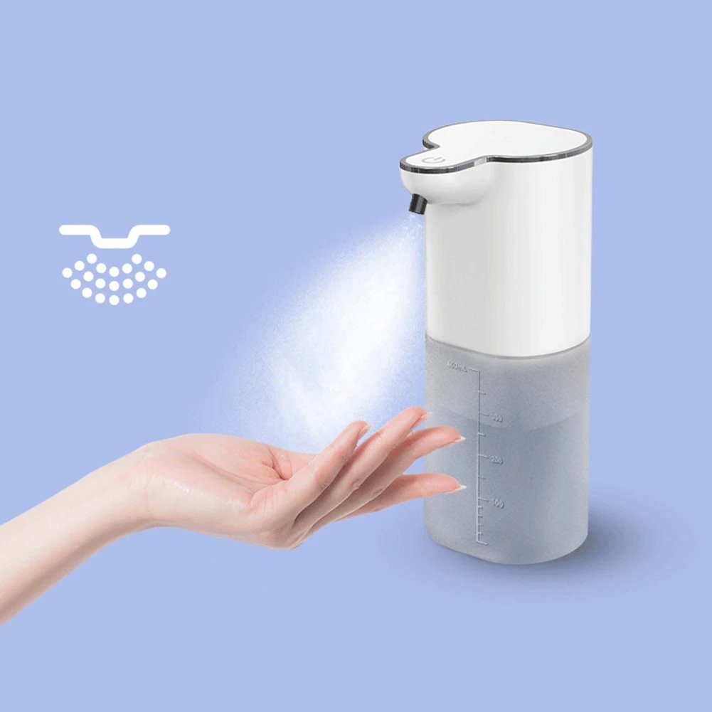 400ml Automatic Hand Washer Wall Mounted Touchless Hand Soap Dispenser Infrared Sensor 4 Levels Adjustable for Bathroom Kitchen 400ml Automatic Hand Washer Wall Mounted Touchless Hand Soap Dispenser Infrared Sensor 4 Levels Adjustable for Bathroom Kitchen