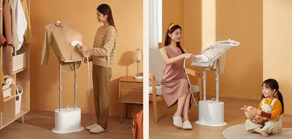 XIAOMI MIJIA Garment Steamer 2200W Household Fabric Steam Iron For Clothes Vertical Electric Steam Ironing Machine Clothes Irons