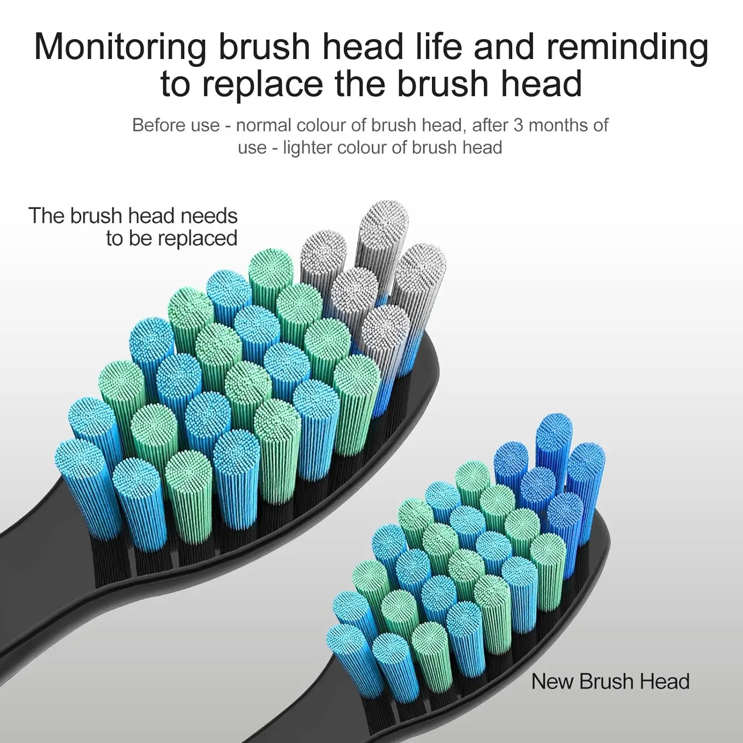 5/10/16 Pcs Replacement Brush Heads For Seago For Fairywill Electric Toothbrush Head Dupont Bristle Brush Refill Tooth Clean