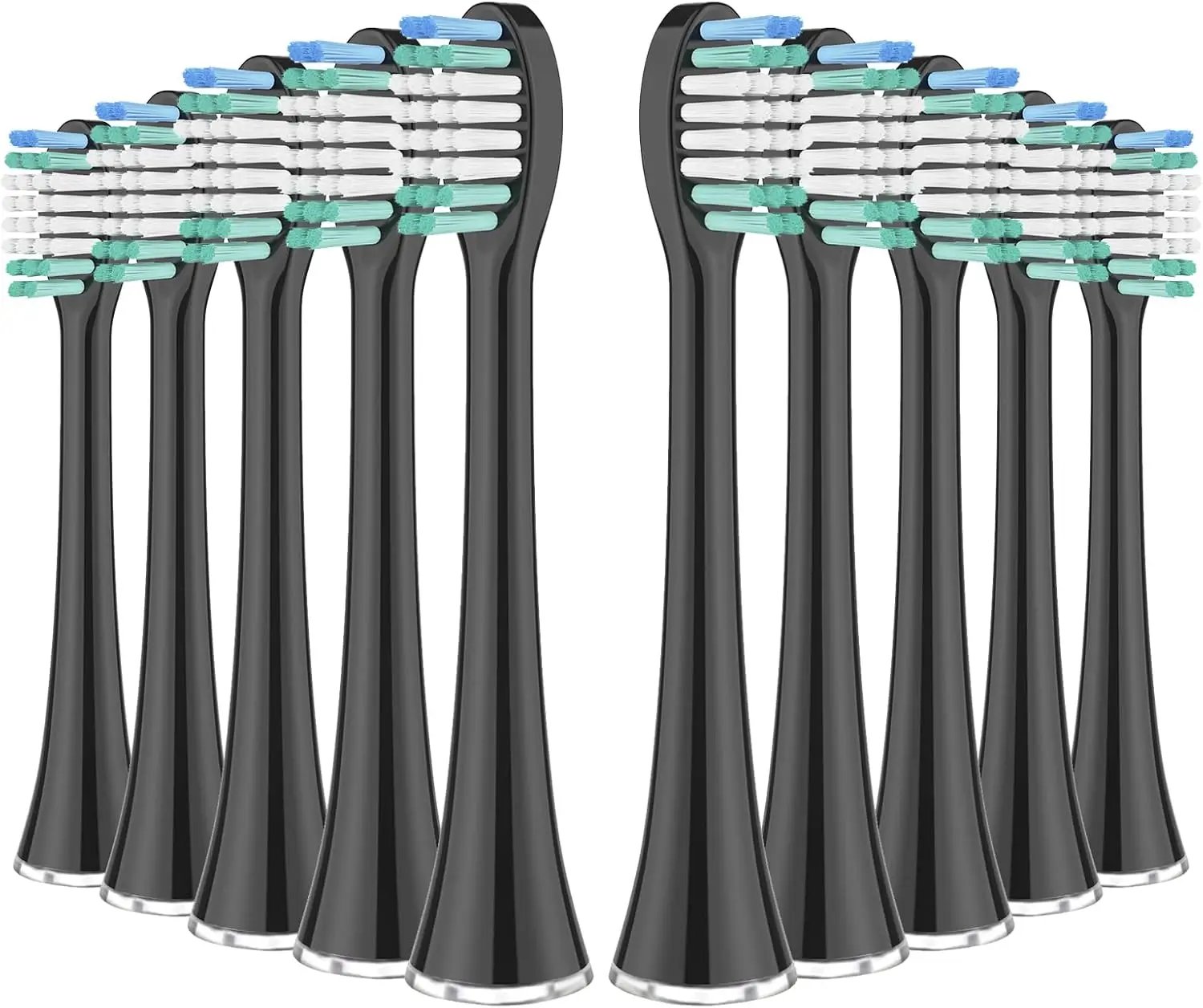 Tooth Brush Heads for Aquasonic Black Series Pro Vibe Series Duo Pro Series Electric Toothbrush Heads Replacement Refill Bristle