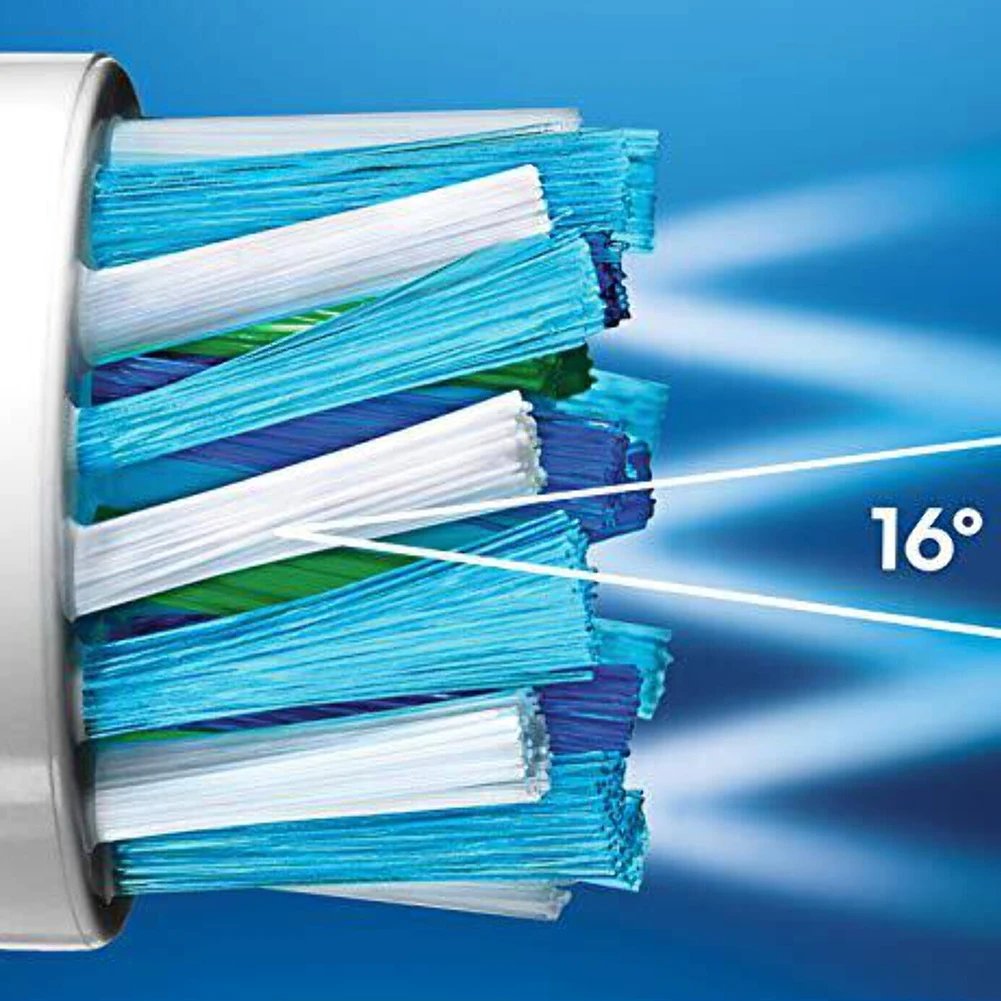 10pcs Replacement Brush Heads For Oral-B Cross Action Soft Replacement Electric Brush Head Clean Maximiser Fit for Oral-B Cross