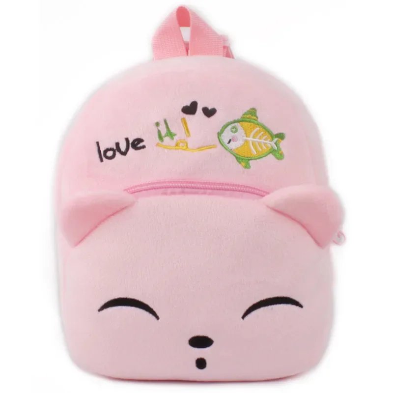 Baby Girls Backpack Kids Cute Plush Backpacks Baby School Bags 3D Cartoon Animal Book Bag for Boy Girl Mini Toddler Bag 0-4Y