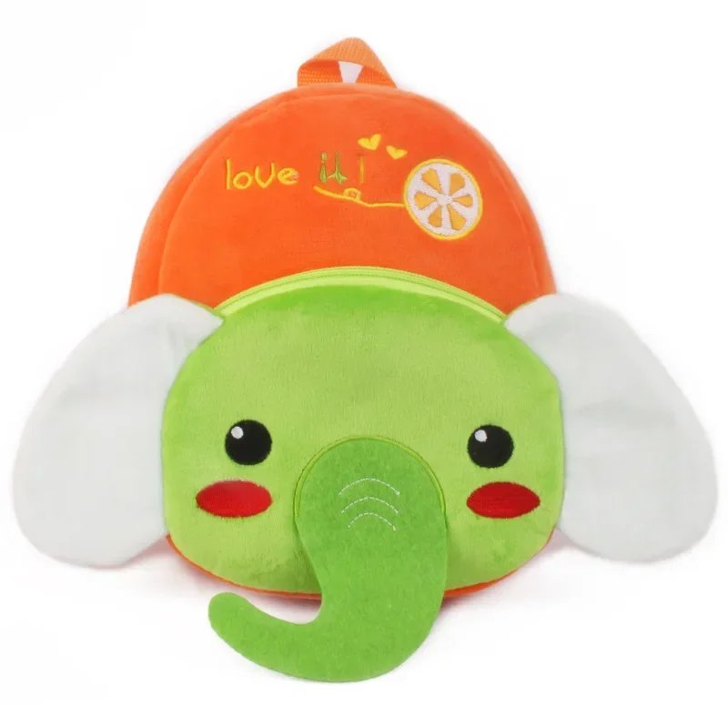 Baby Girls Backpack Kids Cute Plush Backpacks Baby School Bags 3D Cartoon Animal Book Bag for Boy Girl Mini Toddler Bag 0-4Y