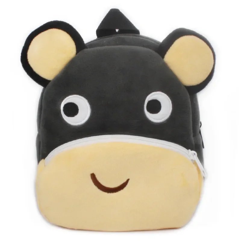 Baby Girls Backpack Kids Cute Plush Backpacks Baby School Bags 3D Cartoon Animal Book Bag for Boy Girl Mini Toddler Bag 0-4Y