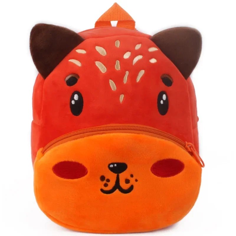 Baby Girls Backpack Kids Cute Plush Backpacks Baby School Bags 3D Cartoon Animal Book Bag for Boy Girl Mini Toddler Bag 0-4Y