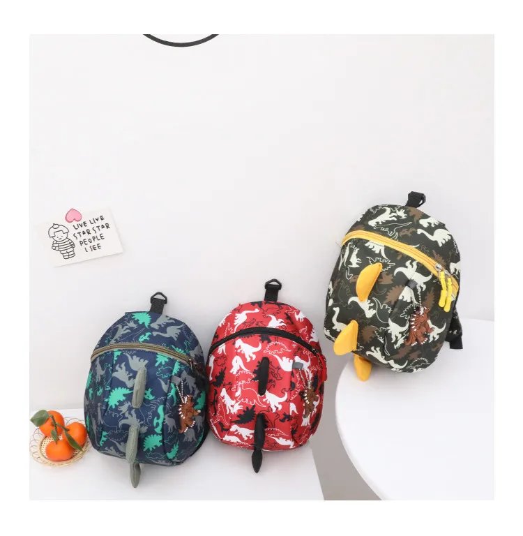 Cute Dinosaur Baby Safety Harness Backpack Toddler Anti-lost Bag Children comfortable Schoolbag toddler anti lost wrist link