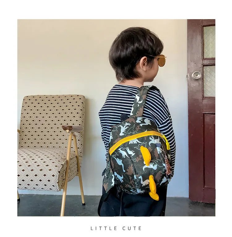 Cute Dinosaur Baby Safety Harness Backpack Toddler Anti-lost Bag Children comfortable Schoolbag toddler anti lost wrist link