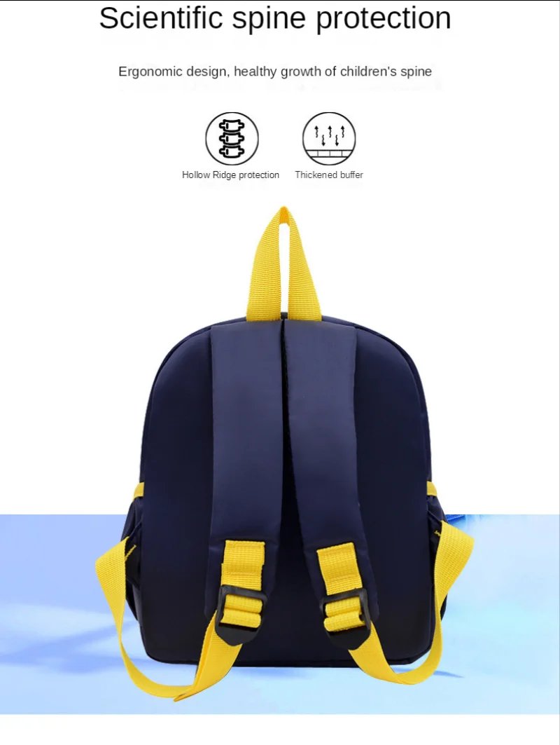 Cartoon Animal Kids Schoolbags Trendy Waterproof Backpack Kindergarten Primary School Bookbag Student Backpacks Back To School