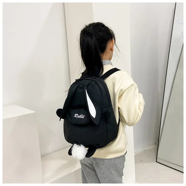 Fashion Children School Bags Bunny Portable Backpacks Kids Travel Rucksacks Cute Boys and Girls School Book Backpack Chest Bag