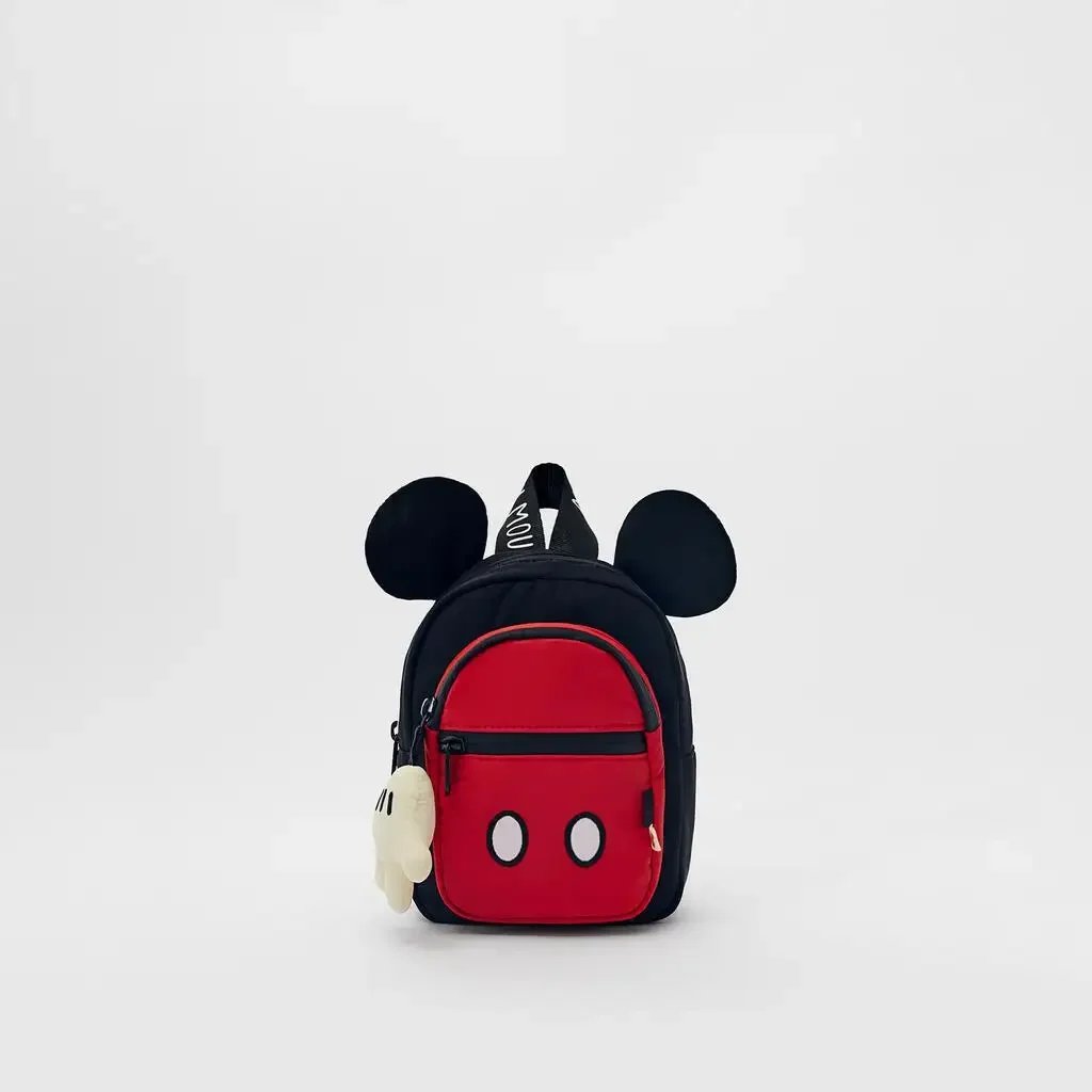 Disney's New Red Mickey Mouse Children's Multifunctional Lightweight Primary School Student Backpack