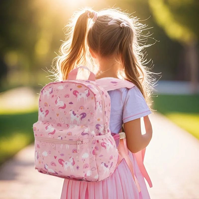 Children's Adjustable Shoulder Backpack Cartoon Cute Bags Boys Girls Students Large Capacity Backpacks Kids School Travel Bag