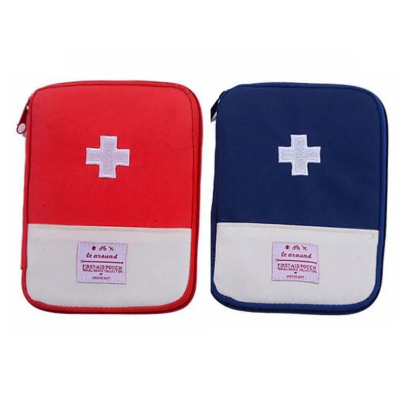 Portable First Aid Medical Kit Travel Outdoor Camping Useful Mini Medicine Storage Bag Camping Emergency Survival Bag Pill Case