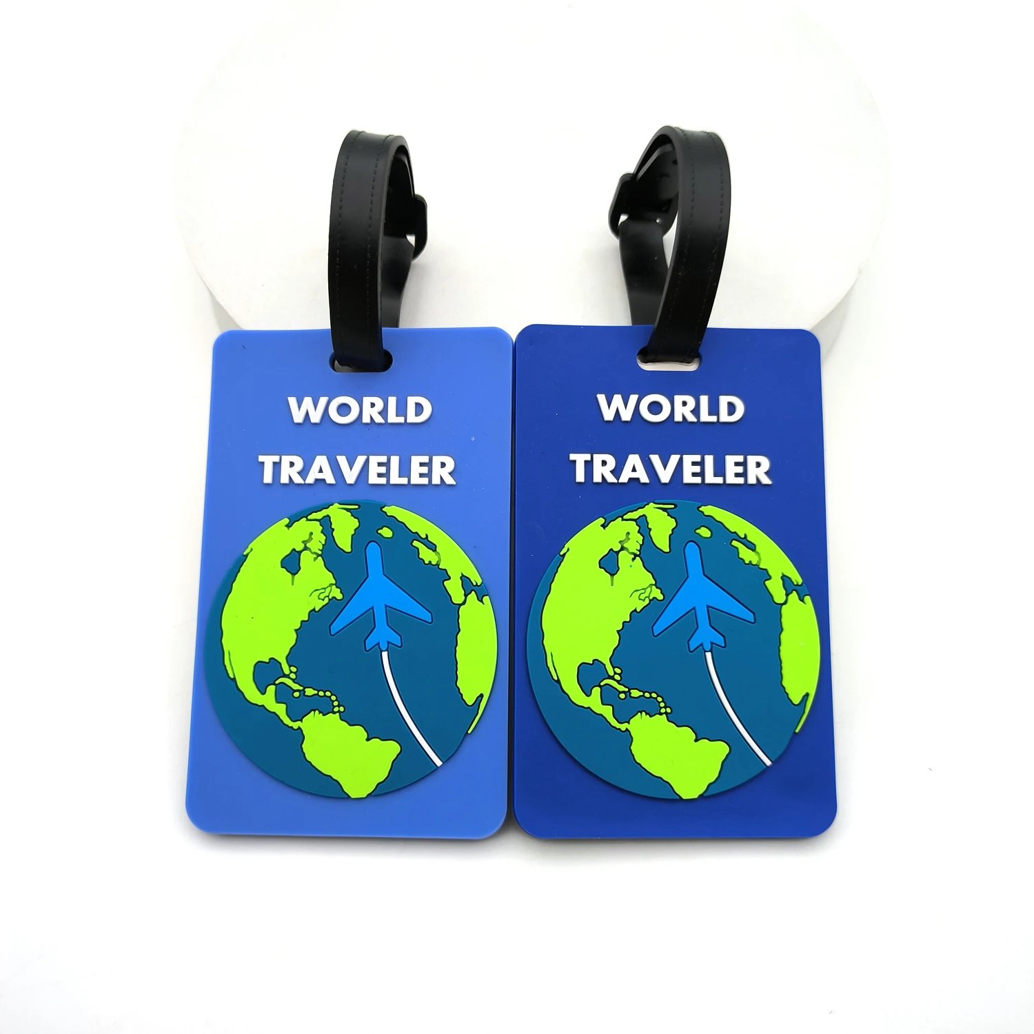 1PCS Travel Accessories Luggage Tag Creative Suitcase Fashion Style Silicon Portable Travel Holder