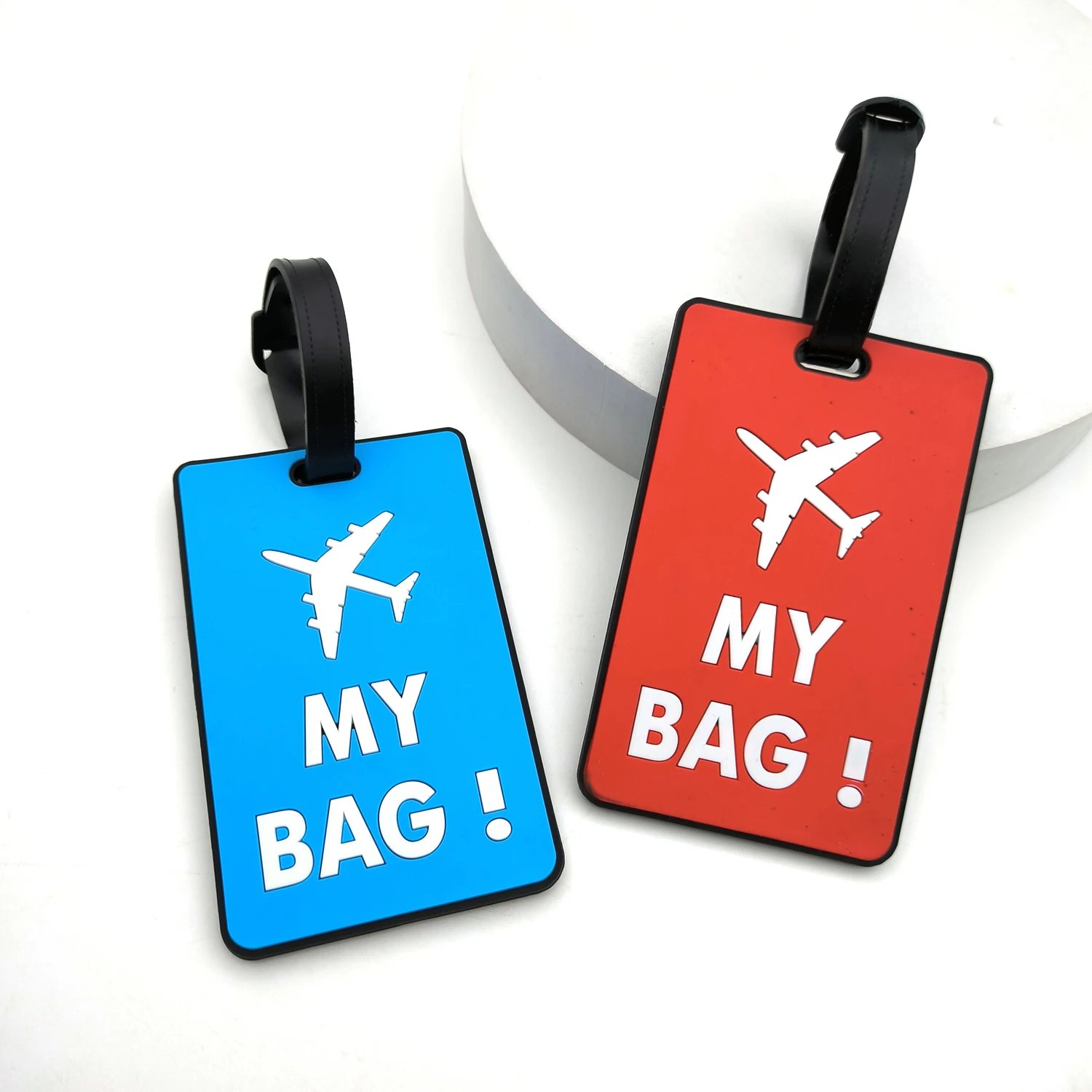 1PCS Travel Accessories Luggage Tag Creative Suitcase Fashion Style Silicon Portable Travel Holder