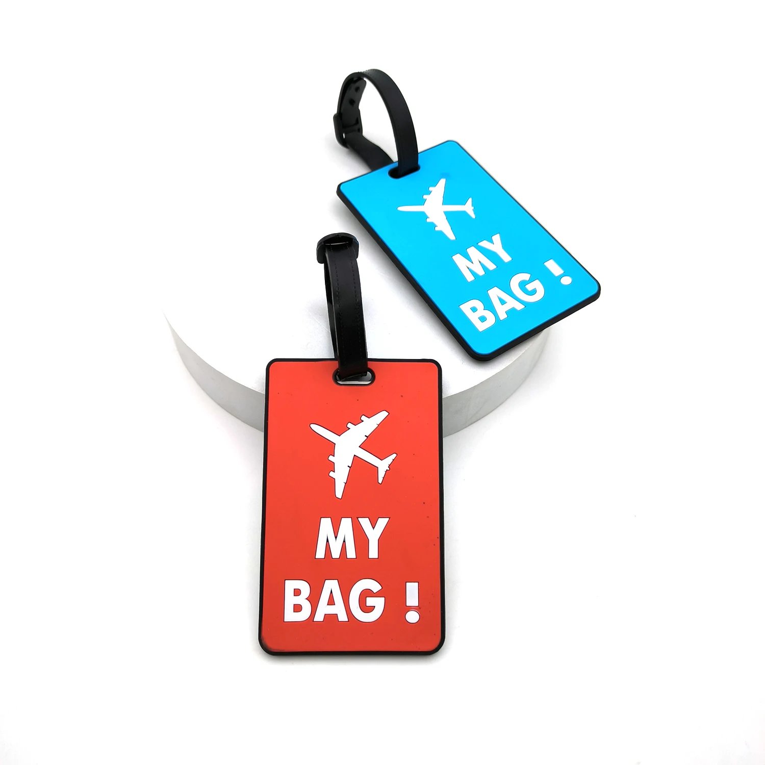 1PCS Travel Accessories Luggage Tag Creative Suitcase Fashion Style Silicon Portable Travel Holder