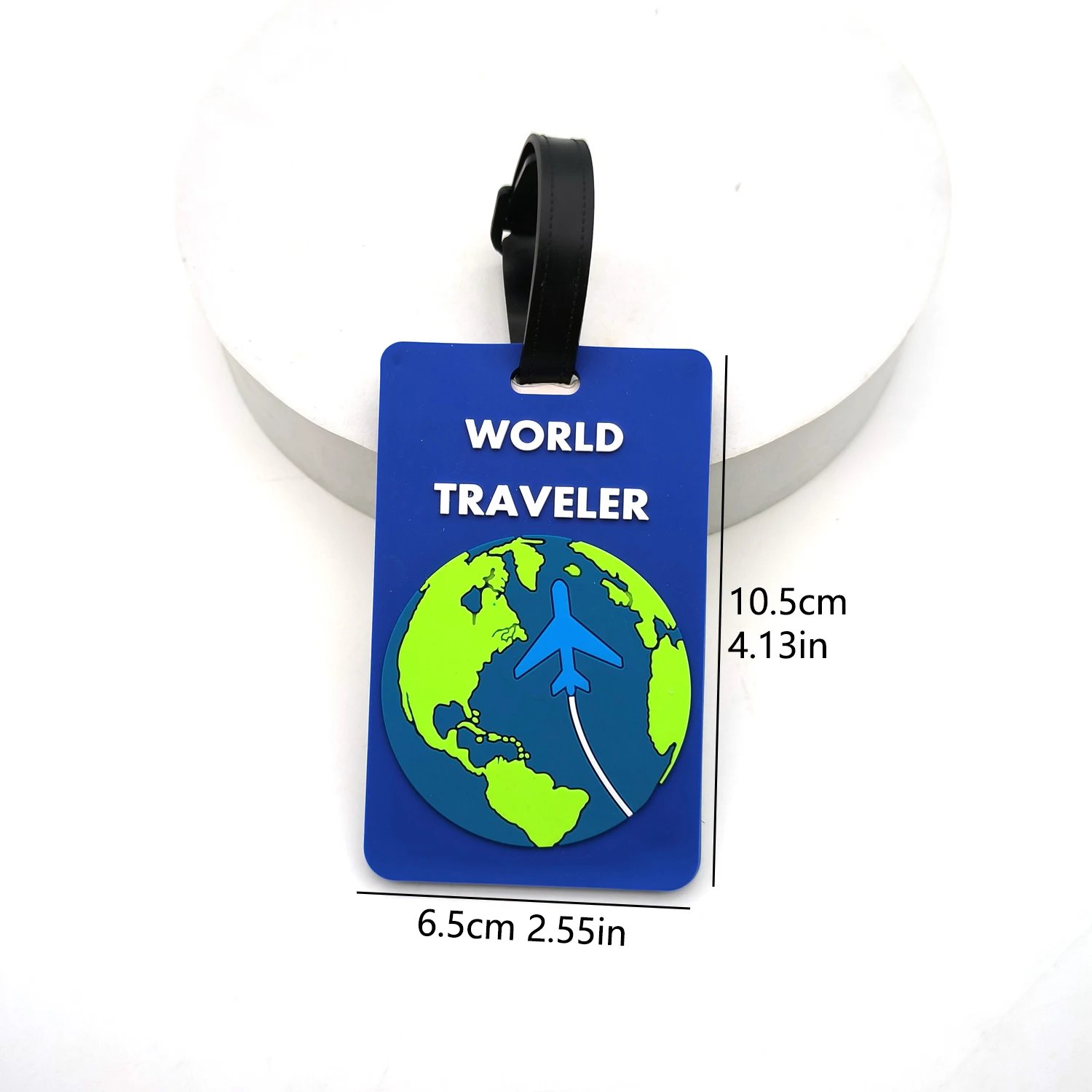 1PCS Travel Accessories Luggage Tag Creative Suitcase Fashion Style Silicon Portable Travel Holder