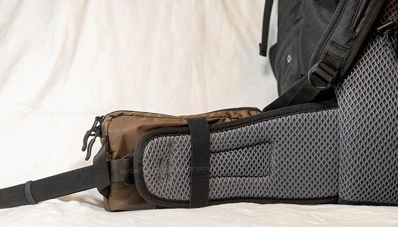 UHMWPE Outdoor Zip Pack Travel Tactical Waist Pouch with Belt for Hiking Riding Trekking Gear Backpacks Chest Lightweight Bag