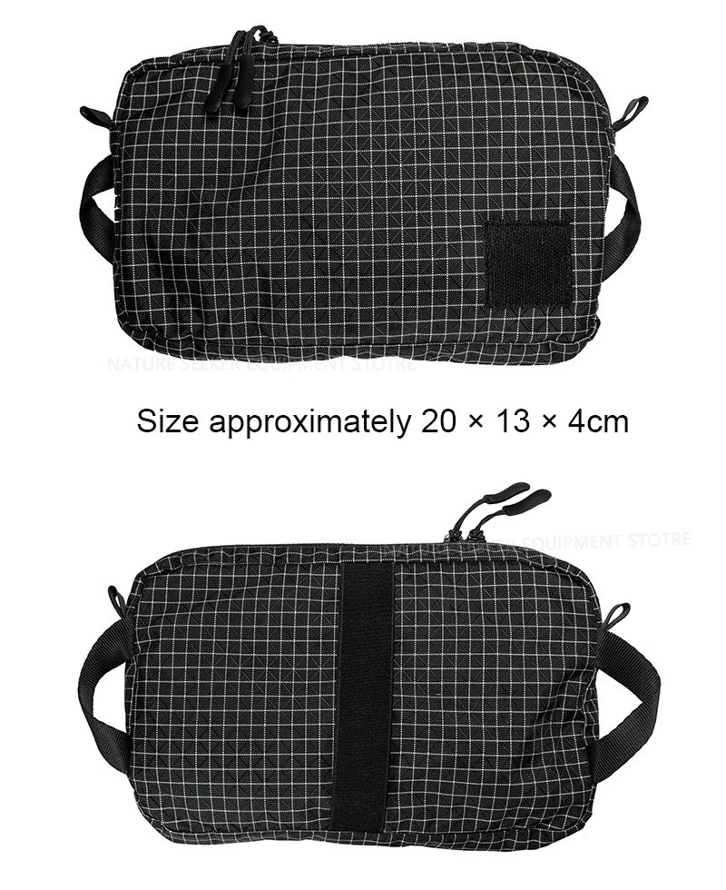 UHMWPE Outdoor Zip Pack Travel Tactical Waist Pouch with Belt for Hiking Riding Trekking Gear Backpacks Chest Lightweight Bag