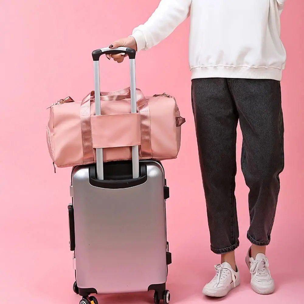 Overnight Weekend Gym Yoga Luggage Bags Women Sport Duffle Bag Travel Handbag Overnight Weekend Gym Yoga Luggage Bags Women Sport Duffle Bag Travel Handbag