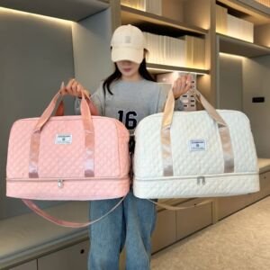 Leichtgewichtige Reisetasche, geräumige Reisetasche, Sporttasche, Schultertasche, Wochenendtasche, Übernachtungstasche.
