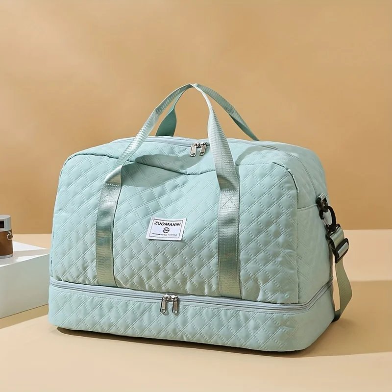 Lightweight Luggage Bag, Large Capacity Travel Duffle Bag Gym Tote Bags, Shoulder Weekender Overnight Bag