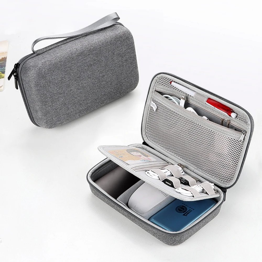 Large Capacity Travel Electronics Accessories Organizer Tablet Hard Disk Cable Portable Storage Bag EVA Duricrust Airbag Large Capacity Travel Electronics Accessories Organizer Tablet Hard Disk Cable Portable Storage Bag EVA Duricrust Airbag