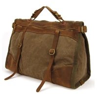 Fashion Multi-Function Full Grain Genuine Leather Travel Bag Men's Leather Luggage Travel Bag Duffle Bag Large Tote Weekend Bag
