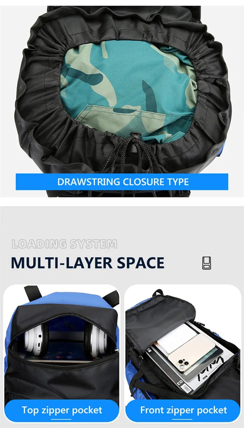90L Waterproof Hiking Camping Backpack Trekking Bag Rucksack Large Capacity Travel Outdoor Sports Bags Camping Equipment Men 90L Waterproof Hiking Camping Backpack Trekking Bag Rucksack Large Capacity Travel Outdoor Sports Bags Camping Equipment Men