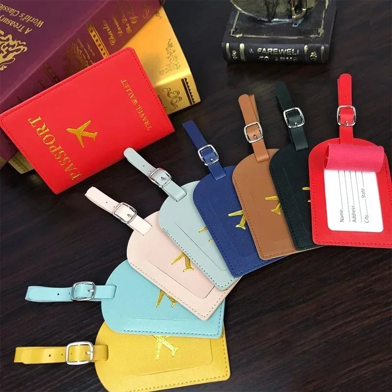1PC Luggage Tag Travel Accessorie for Women Men Airplane Suitcase Address Label Baggage Boarding Bag Name ID Address Holder Tags