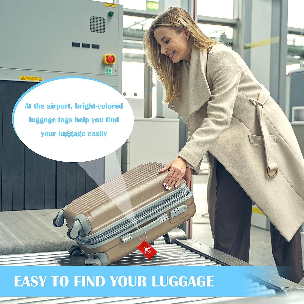 Aluminum Alloy Travel Luggage Tag Hanging Tag Suitcase Tag Plane With Name ID Cards Anti-lost Solid Color Travel Accessories.zmt