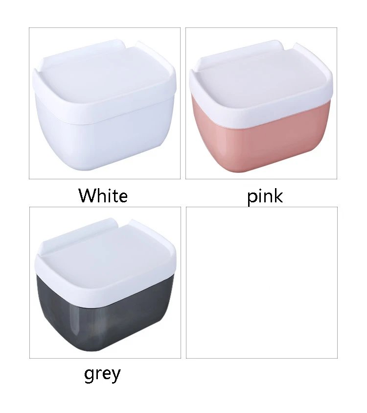 Wall Mount Tissue Holder for Bathroom Storage Box Punch-Free Home Supplies Phone Rack Case Toilet Paper Holder Waterproof