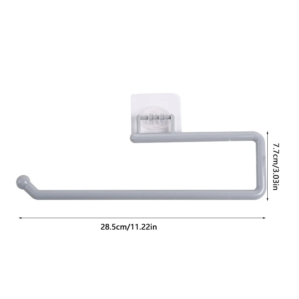 Adjustable Toilet Paper Holder Self-Adhesive Kitchen Toilet Roll Holder Wc Paper Towel Plastic Rack For Bathroom Tissue Storage
