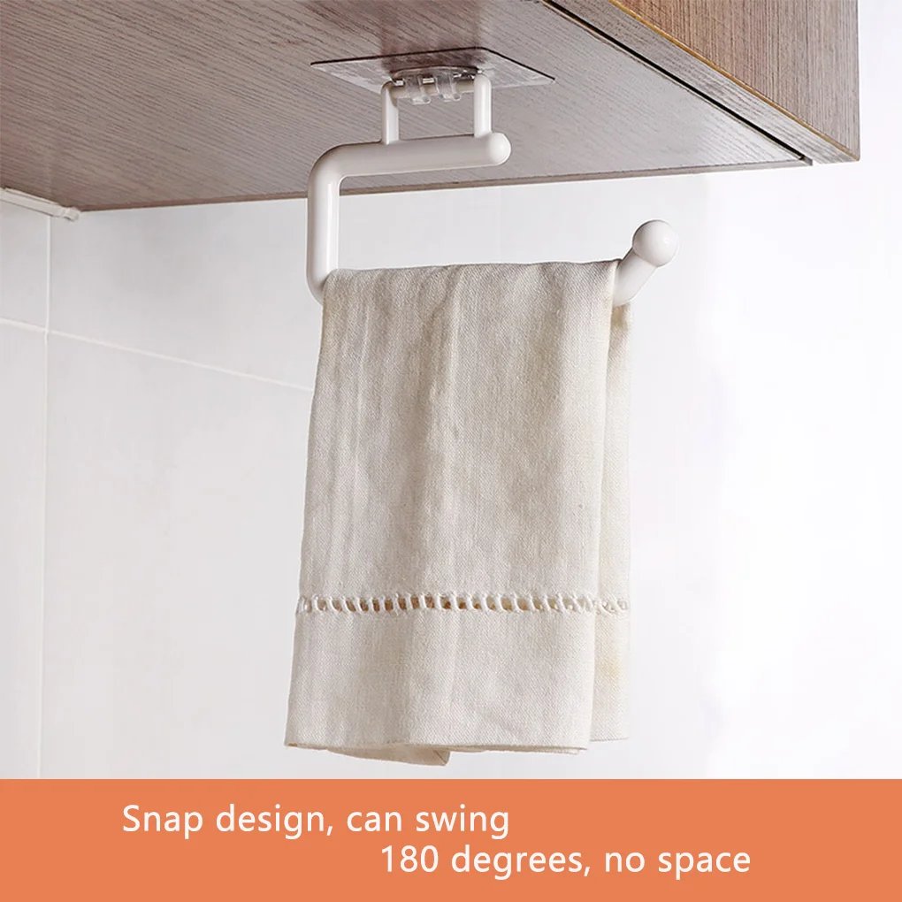 Adjustable Toilet Paper Holder Self-Adhesive Kitchen Toilet Roll Holder Wc Paper Towel Plastic Rack For Bathroom Tissue Storage