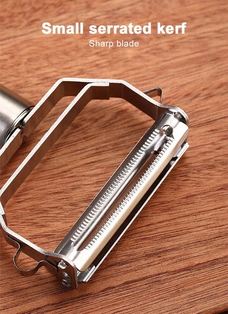 4in1 Vegetable Peeler Stainless Steel Melon Planer Multiple-Function Double-Head Peeler Household Kitchen Cucumber Slicer Tool 4in1 Vegetable Peeler Stainless Steel Melon Planer Multiple-Function Double-Head Peeler Household Kitchen Cucumber Slicer Tool