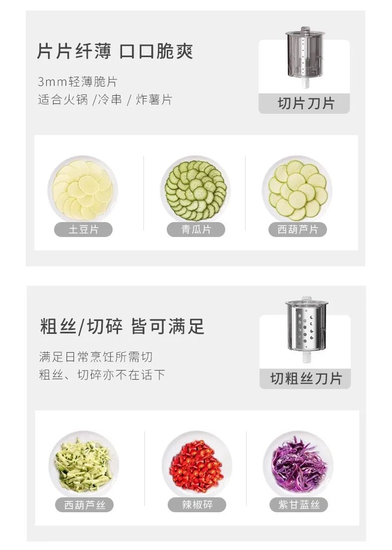 Electric Vegetable Slicer, Kitchen and Household Fully Automatic Multifunctional Potato Shred Slicer, 220V Electric Vegetable Slicer, Kitchen and Household Fully Automatic Multifunctional Potato Shred Slicer, 220V